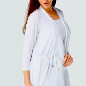 Susan Graver Liquid Knit
Anorak Style Cardigan 3X